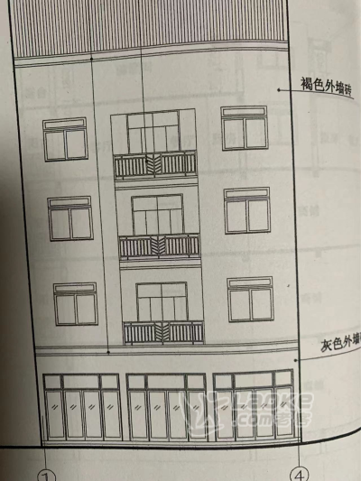 武汉长江新区阳逻施岗街公路旁独栋全框架门面房招租_4